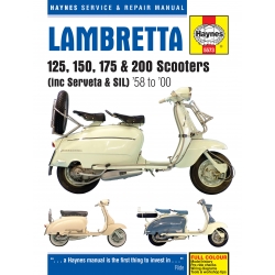 Skuter Lambretta DL150 GP (69 - 00) książka napraw i obsługi