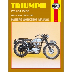 Naprawa motocykla Triumph (1947-1962) - Informator Hyanes